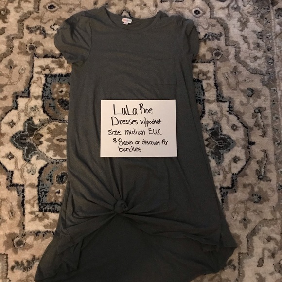 Lula Roe Dresses with pocket, size Medium $8 - Picture 5 of 7